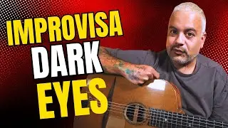 He improvises in &ldquo;Dark Eyes&rdquo; in the style of Django Reinhardt (easy gypsy jazz)