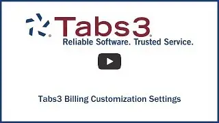 Tabs3 Billing Customization Settings