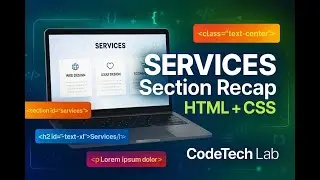 How to Create a PRO Services Section in HTML & CSS (Fully Designed with Video Clips!)