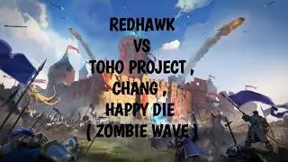 Redhawk vs Toho Project ,Chang , Happy Die ( they are zombie) #albiononline #zvzalbiononline #dtank