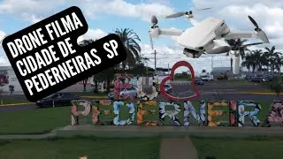 PEDERNEIRAS VISTO DO ALTO #drone #pederneiras #monetizar #youtube