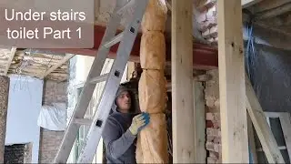 Under stairs toilet part 1