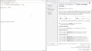 Python Tkinter - 1 - Introduction - Top Widget, Method, Button