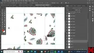 how to create repeat pattern with one motif design in photoshop textile design online zoom class