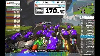 Zwift Academy Road 2021 - Workout #6 FTP Boost
