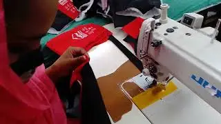 Shell lining join at inner pkt with 2 edge tack seam tape jacket