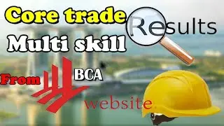How to check coretrade or multiskill result and certificate from bca website