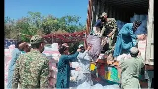 PAKISTAN NAVY PROVIDES RELIEF ASSISTANCE TO EARTHQUAKE AFFECTEES IN BALOCHISTAN