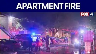 2 killed in apartment fire in Far North Dallas