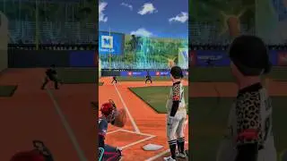Baseball clash  戴夫 （Dave）被叫球（Called shot）二壘安打（Two- base hit double）- 特效剪輯版 #baseballclash #baseball