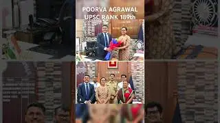 Poorva Agrawal from CG securing UPSC rank 189th #motivation #cgpsctopper #cgpsc #upsc #cgpcs