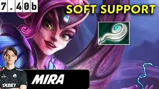 Mira Dark Willow Soft Support - Dota 2 Patch 7.40b Pro Player Gameplay
