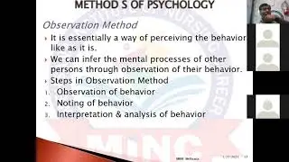Psychology as behavior Science