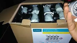Funlux 8 ch 1080p NVR security system unboxing