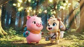 Piggy & Doggo: Lost in the Insect World &ndash; Epic Chibi Anime Adventure. #anime #chibi #cute