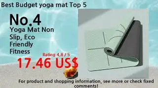 Dec. 2024 Best Budget Yoga Mat Ranking