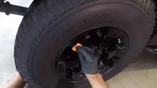 FJ Cruiser Wheel Polishing and Ceramic Coating