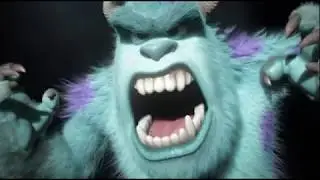 Monsters university final biggest roar scene