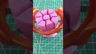 Mesmerizing Time To Play ASMR Sand #asmr #sand #sandcutting #entertainment #shapeshifting #sandplay