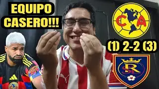 EQUIPO CASERO!!! Reacci&oacute;n a Am&eacute;rica 2 (1) vs Real Salt Lake 2 (3) (Leagues Cup J1) | Goool Gress