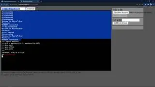 Webrepl: Acessando o terminal Python de um ESP32 via web