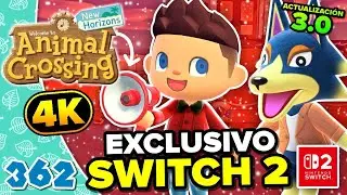PRUEBO TODO LO NUEVO EXCLUSIVO DE SWITCH 2! ANIMAL CROSSING NEW HORIZONS #362
