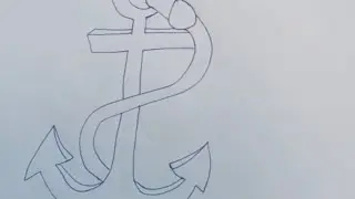 ⚓⚓How to draw an Anchor ⚓|| Drawing ||