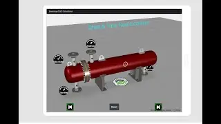 Vuforia Studio AR Experience on Heat Exchanger