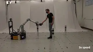 Mobile Manipulation in Unknown Environments with Differential Inverse Kinematics Control