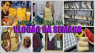 VLOGÃO DE ROTINA FEIRINHA DA CIDADE COMRPINHAS E RECEBIDOS GRAVAÇÕES LOOKS COMIDAS DICAS E MAIS