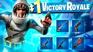 GANANDO CON ARMAS AZULES| FORTNITE