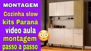 Como montar kit cozinha slow  da kits Paran&aacute; passo a passo
