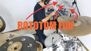 ROTOTOM DRUM SOLO (TEST ROTOTOM MILLENIUM RT6810)