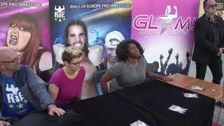 Slammerella & Voodoo Queen Press Conference WCXXI ★ RoE Wrestling