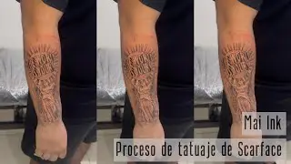 Scarface (The world is yours) | Tattoo Process