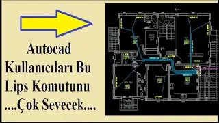 Autocad Programında  Isıtma Projesi Çizen  Tasarımcıların Hoşuna  Gidecek Süper Autolisp  Eklentisi