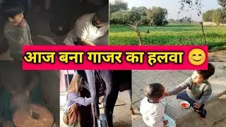 Yummy 🤤 आज बना गाजर का हलवा 😊//#roshanivlog#vlog
