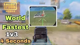 Worlds Fastest Squad Wipe with M416 Glacier 😱😱🔥