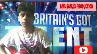 Nepali song in Britian&rsquo;s got talent|for the first time||Anil Sanjel|[green screen]