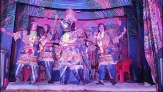 Daurala ki Ram lila 2025.Jitendra Dhama act as Rawan (Har ghar khushali ho, khet khet Hariyali ho.
