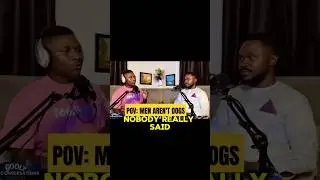 Men are not Dogs! Boys were not given Boundaries around sex that was valid and they became men ..
