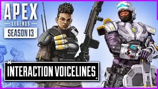 *NEW* Bangalore and Newcastle Interaction Voicelines - Apex Legends Season 13
