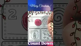 Christmas Advent Day 2  #adultcolouring #christmascoloring #christmasadventcalendar #christmas2024