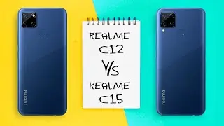 Realme C12 Vs Realme C15 | Specifications & Features| Animated Comparison.