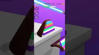 ASMR Slicing - All Levels Gameplay android, ios 77 #shorts