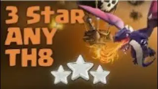 coc th8 dragon war attack - coc th8 dragon defense - th8 dragon attack strategy 2022 (AII GAMING)