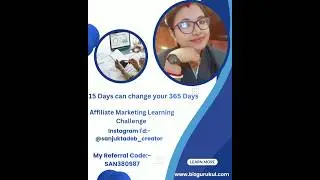 Day 1 | 15 Days Affiliate Marketing Challenge 🚀New Year is not for resolutions,It&rsquo;s for revolutions.