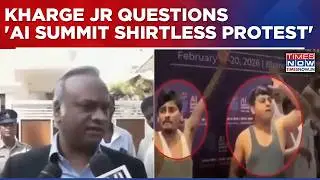 Karnataka Congress Minister Priyank Kharge Questions 'Shirtless AI Summit Protest'; Also Slams BJP