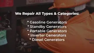 Generator Installation, Repairing & Maintenance Services