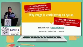 DNS-OARC 45 Lightning Talk -- Why image is worth having an eye on